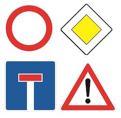 Verkehrszeichen und Zubehör