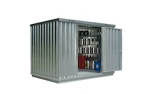 Lagercontainer / Materialcontainer für Gefahrenstoffe CF3-SADE 3 m Inklusive Lieferung deutschlandweit